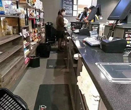 Check-in/Reception Anti-fatigue mat